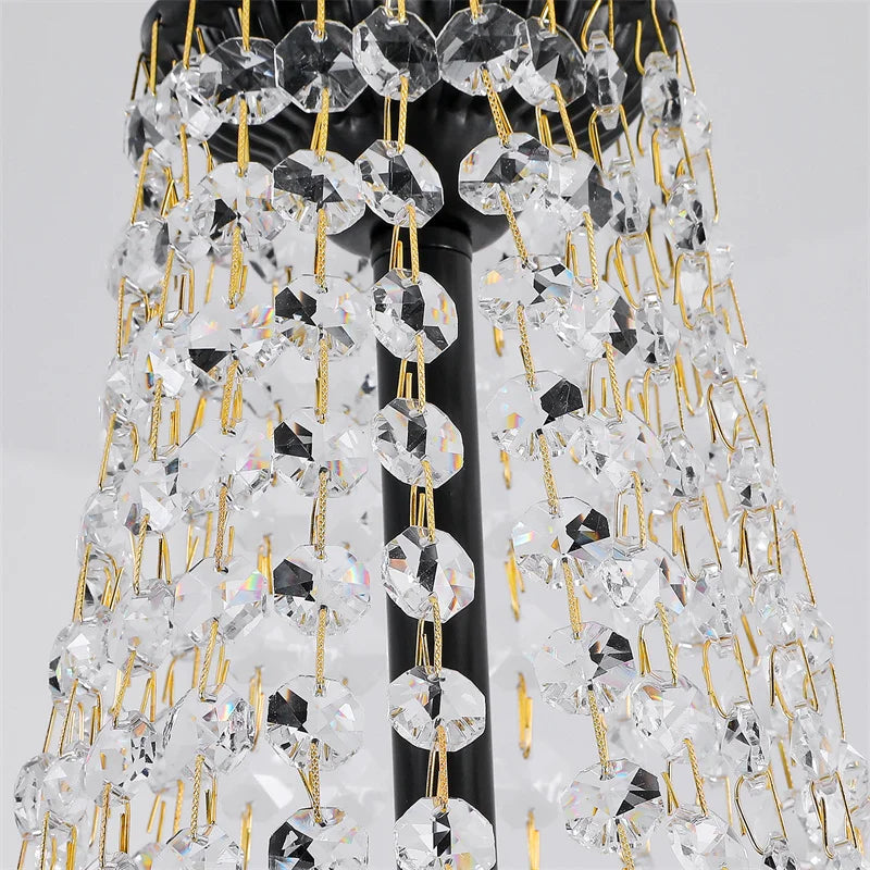 Duno Crystal Basket Chandelier | Celestre