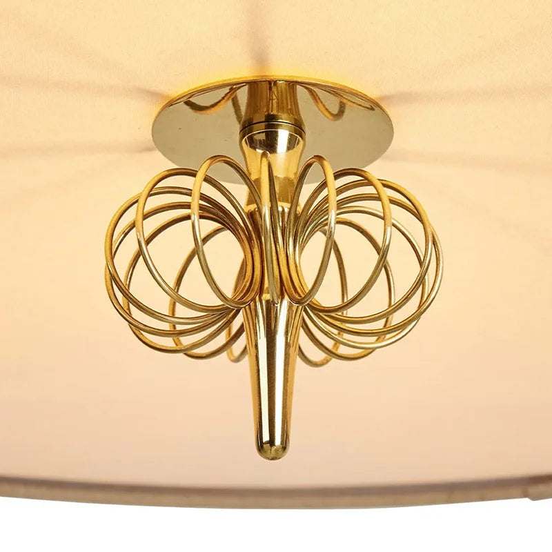 Tina Conical Fabric Pendant Light | Celestre