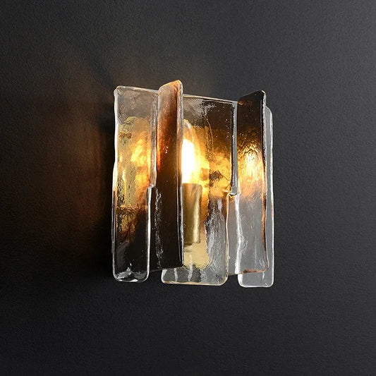 Aeri Brutalist Slabs Wall Light | Celestre