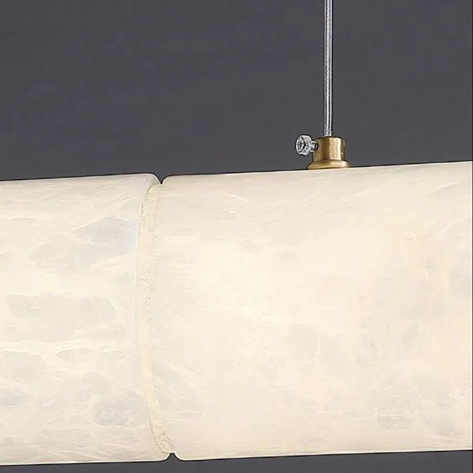 Javel Marble Cylindrical Chandelier | Celestre