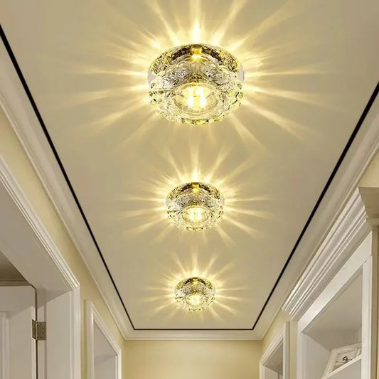 Felro Crystal Glow Ceiling Light | Celestre