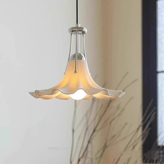Dale Ceramic Flower Pendant Light D 30 cm | Celestre