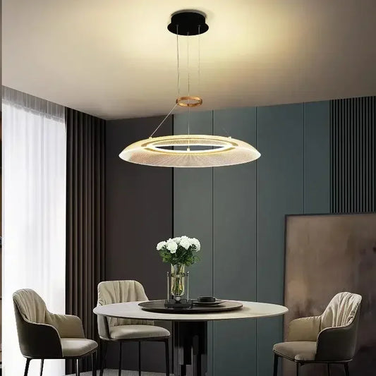 Bilo Ring Slim Line Led Chandelier Single Head D 80 cm | Celestre