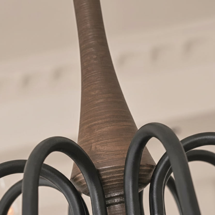 Piva Spindle Candle Style Chandelier | Celestre