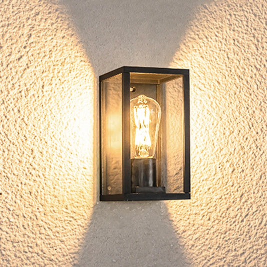 Axel Rectangular Box Outdoor Wall Light | Celestre