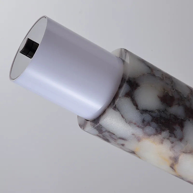 Jiri Tubular Marble Pendant Light | Celestre
