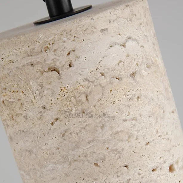 Bixo Travertine Capped Pendant Light | Celestre