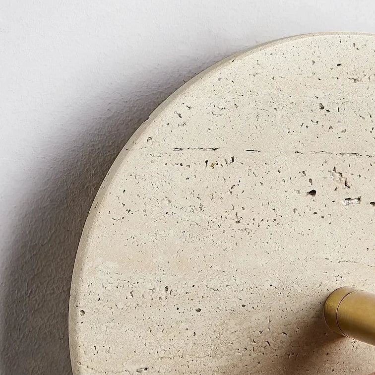 Favi Travertine Spotlight Wall Light | Celestre