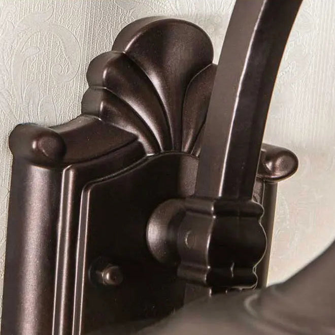Maxo Bell Scroll Arm Outdoor Wall Light | Celestre