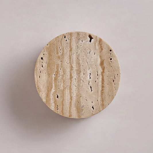 Boro Wabi-Sabi Travertine Wall Light | Celestre