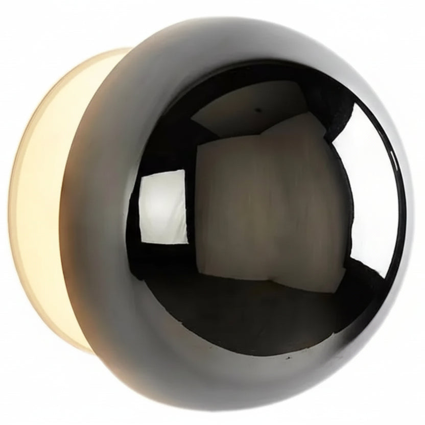 Zelu Eclipse Back-lit Round Wall Light | Celestre