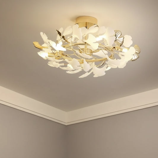 Belvi Ginkgo Leaf Ceiling Light D60 H 30 cm | Celestre