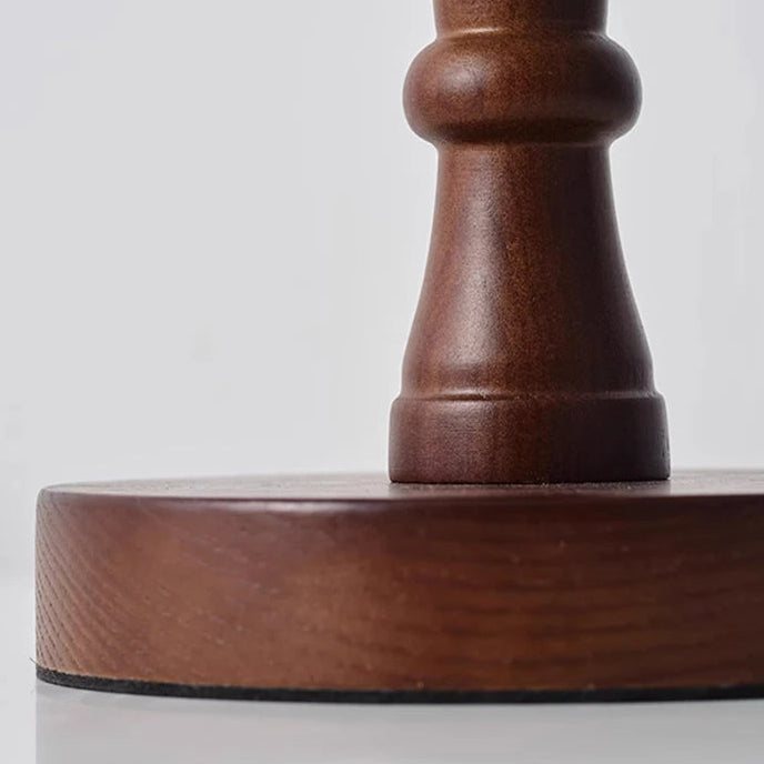 Iren Dome Ceramic Wooden Table Lamp | Celestre