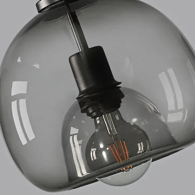 Lurea Glass Dome Pendant Light | Celestre