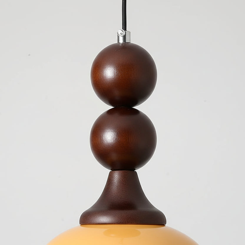 Ezer Beaded Globe Pendant Light | Celestre