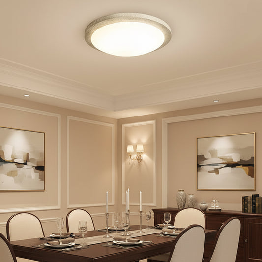 Zora Round Japandi Ceiling Light Dia 30 cm | Celestre