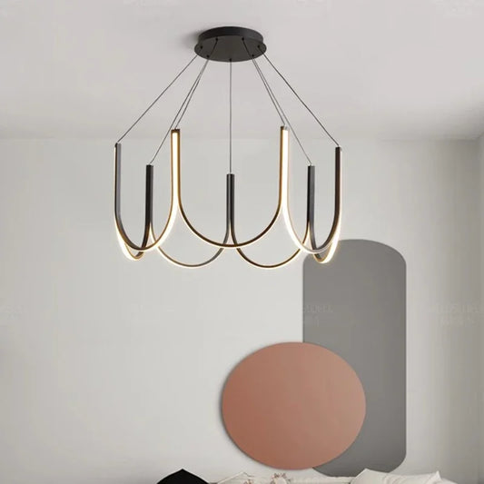 Jexo U Shaped Round Chandelier | Celestre