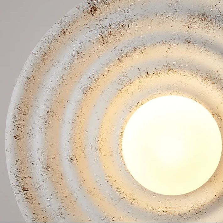 Zien Round Ripple Wall Light | Celestre