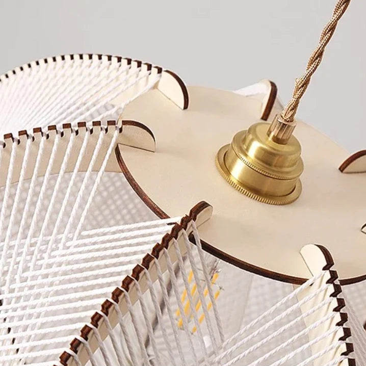 Olya Ribbed Ovoid Pendant Light | Celestre