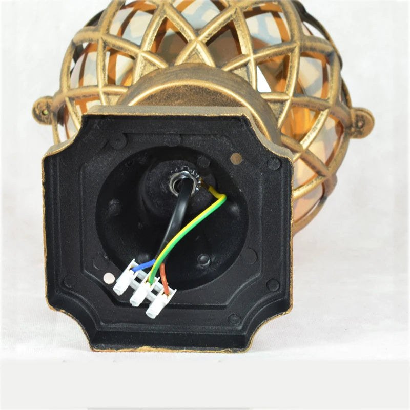 Arek Lattice Cage Pillar Light | Celestre