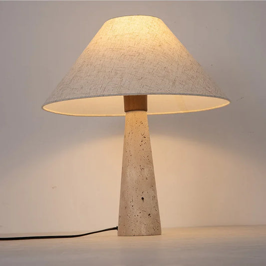 Briza Nordic Travertine Table Lamp | Celestre