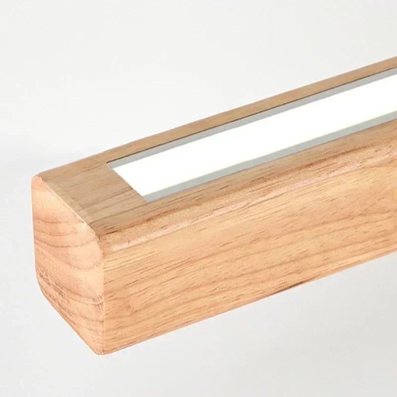 Ivalo Wood LED Linear Pendant Light | Celestre