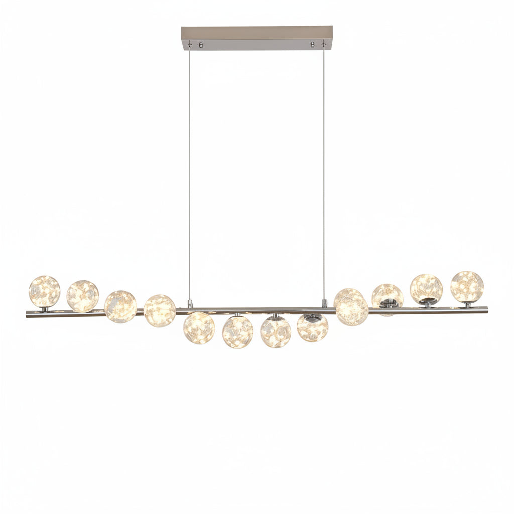 Sanu Long Globes Starry Chandelier | Celestre