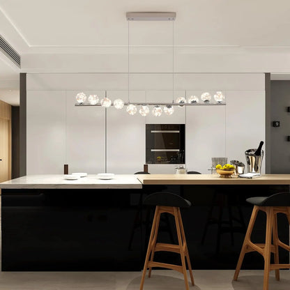 Sanu Long Globes Starry Chandelier | Celestre