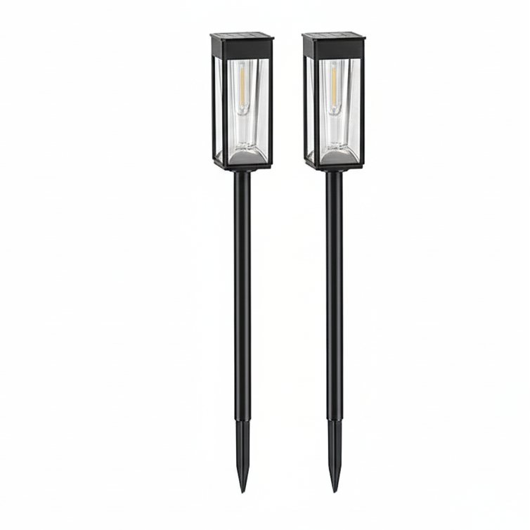 Limu Solar Filament Bollard Light 2 Pcs | Celestre