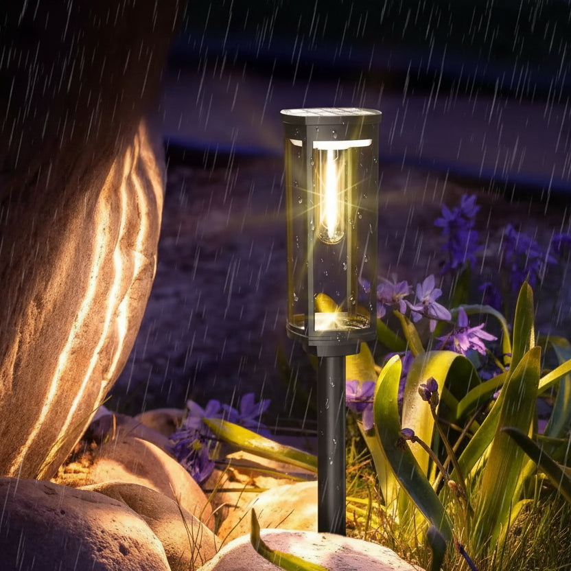 Limu Solar Filament Bollard Light | Celestre