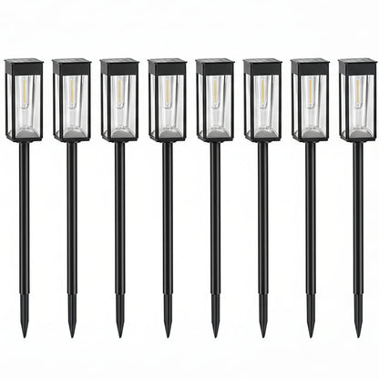 Limu Solar Filament Bollard Light 8 Pcs | Celestre