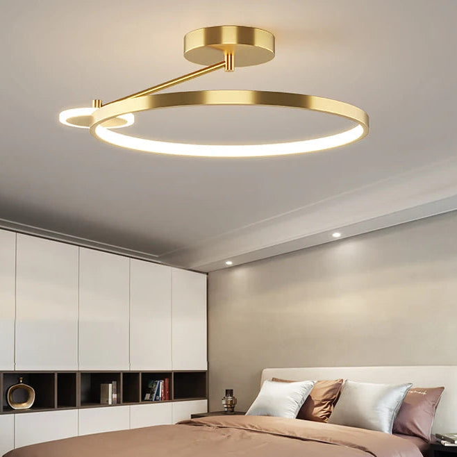 Velta Double Ring Ceiling Light | Celestre