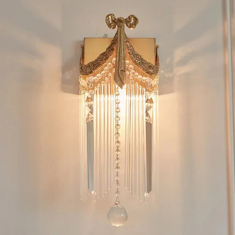 Pier Tiered Glass Bow Knot Wall Light | Celestre