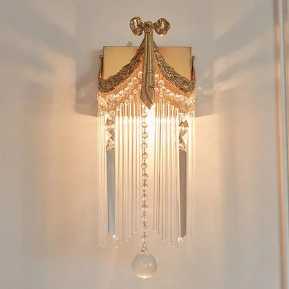 Pier Tiered Glass Bow Knot Wall Light | Celestre