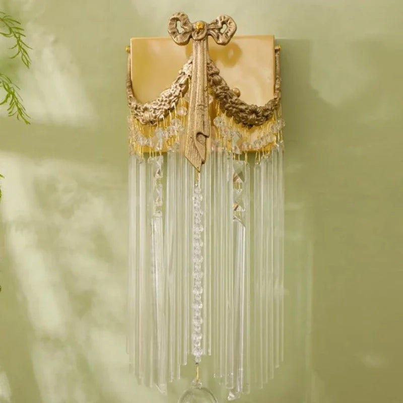 Pier Tiered Glass Bow Knot Wall Light | Celestre