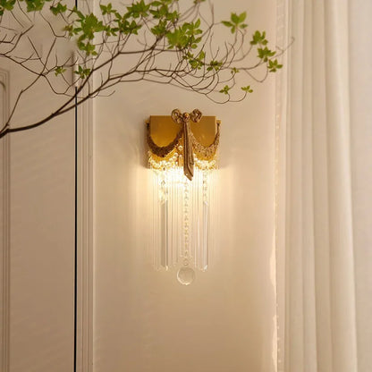 Pier Tiered Glass Bow Knot Wall Light | Celestre