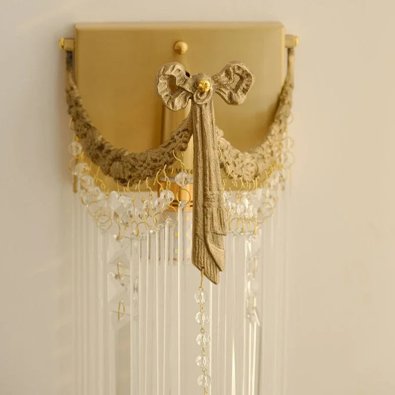 Pier Tiered Glass Bow Knot Wall Light | Celestre
