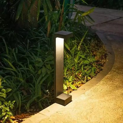 Nule Rectilinear Angular Bollard Light H 40 cm Without Ground Plug | Celestre