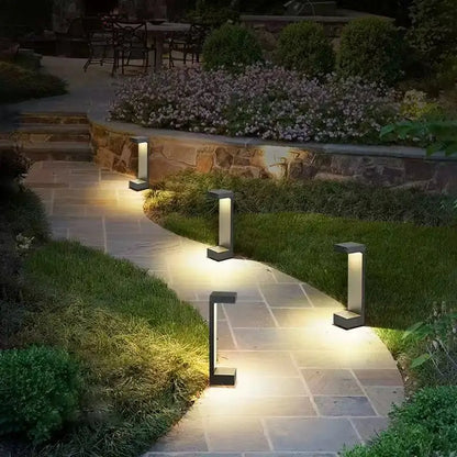 Nule Rectilinear Angular Bollard Light | Celestre