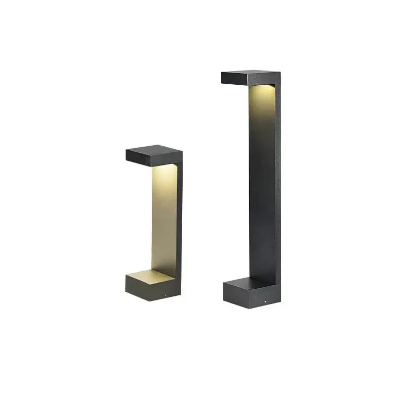 Nule Rectilinear Angular Bollard Light | Celestre