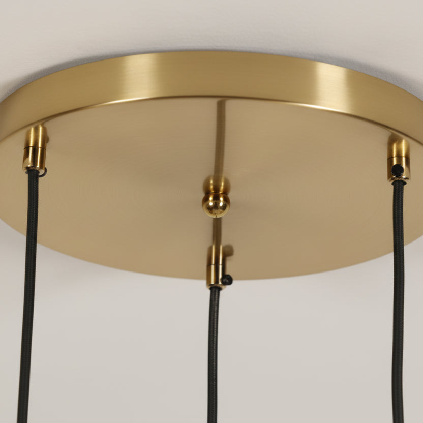 Kima Fluted Cluster Cylindrical Pendant Light | Celestre