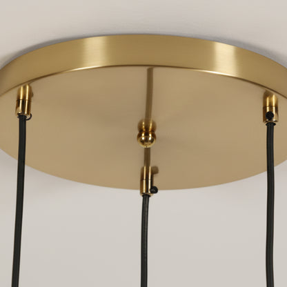 Kima Fluted Cluster Cylindrical Pendant Light | Celestre
