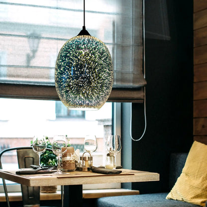 Cora Starburst Dome Pendant Light | Celestre