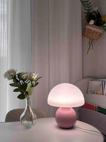 Selva Mushroom Led Table Lamp Pink | Celestre