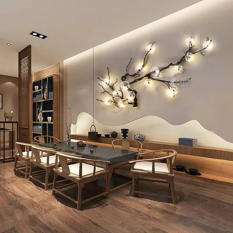 Etra Zen Branch Wall Light Dia95xH135cm | Celestre