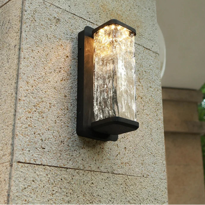 Asir Rectangular Exterior Wall Light W 11.5 cm x H 29 cm | Celestre