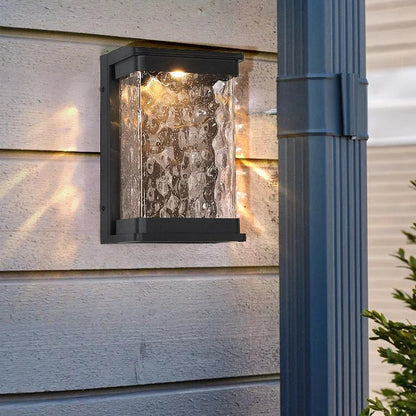 Asir Rectangular Exterior Wall Light W 16 cm x H 25.5 cm | Celestre