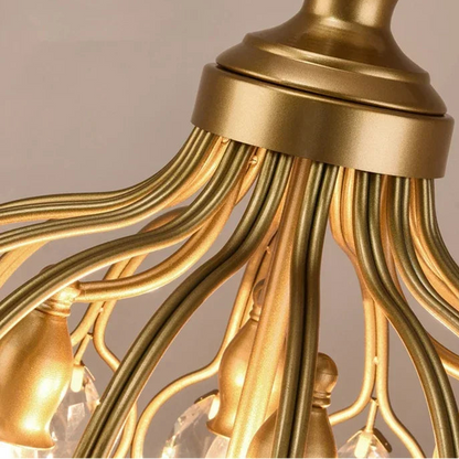 Ciro Crystal Caged Pendant Light | Celestre