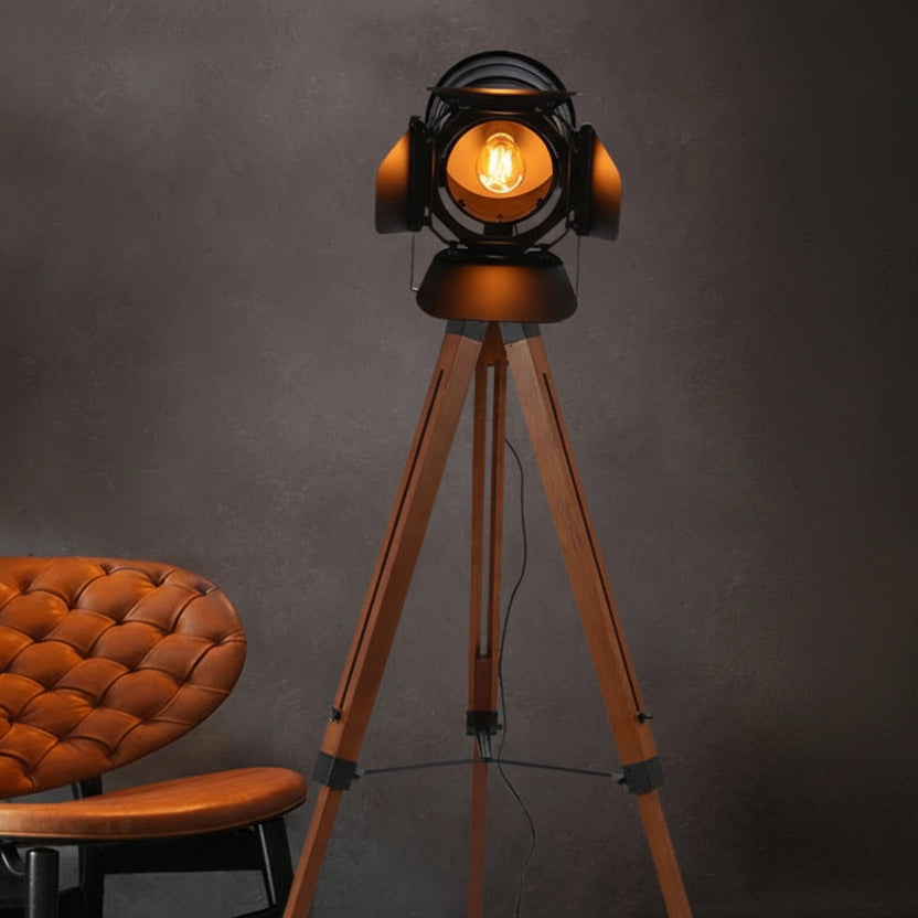 Blin Vintage Tripod Floor Lamp | Celestre