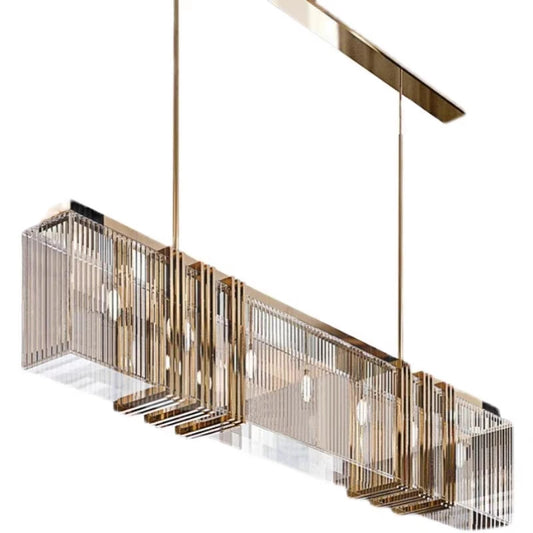Bira Linear Fringe Crystal Chandelier | Celestre